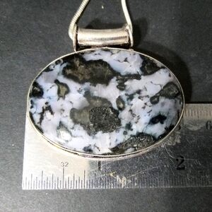 Mystic Gabbro Pendant Chain